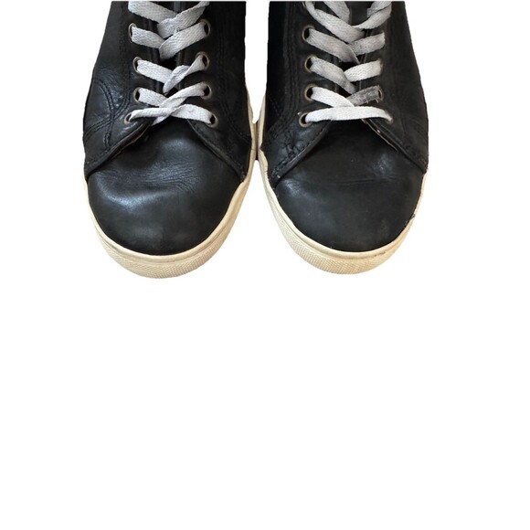 Frye Walker Mid Lace Boots Men\'s Black  Brown Leather Mid / High Top Shoe Size 9